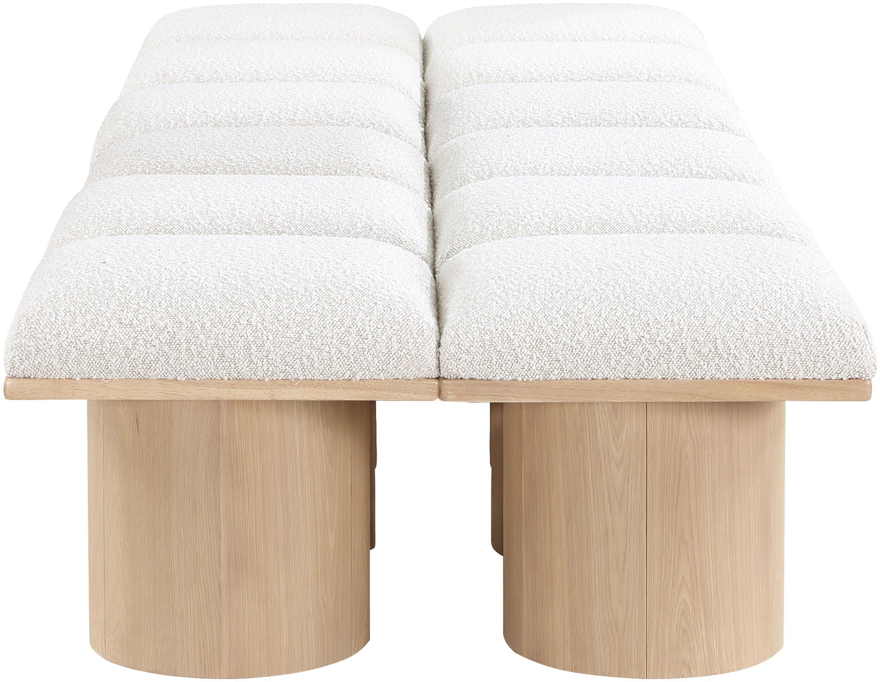 Pavilion - 12 Piece Modular Bench With Natural Base