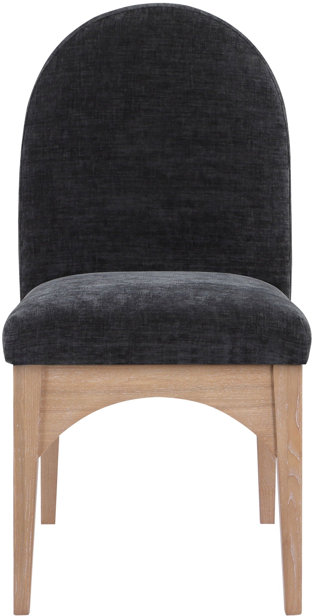 Waldorf - Chenille Dining Side Chair With Natural Legs - Urban Living Furniture (Los Angeles, CA)