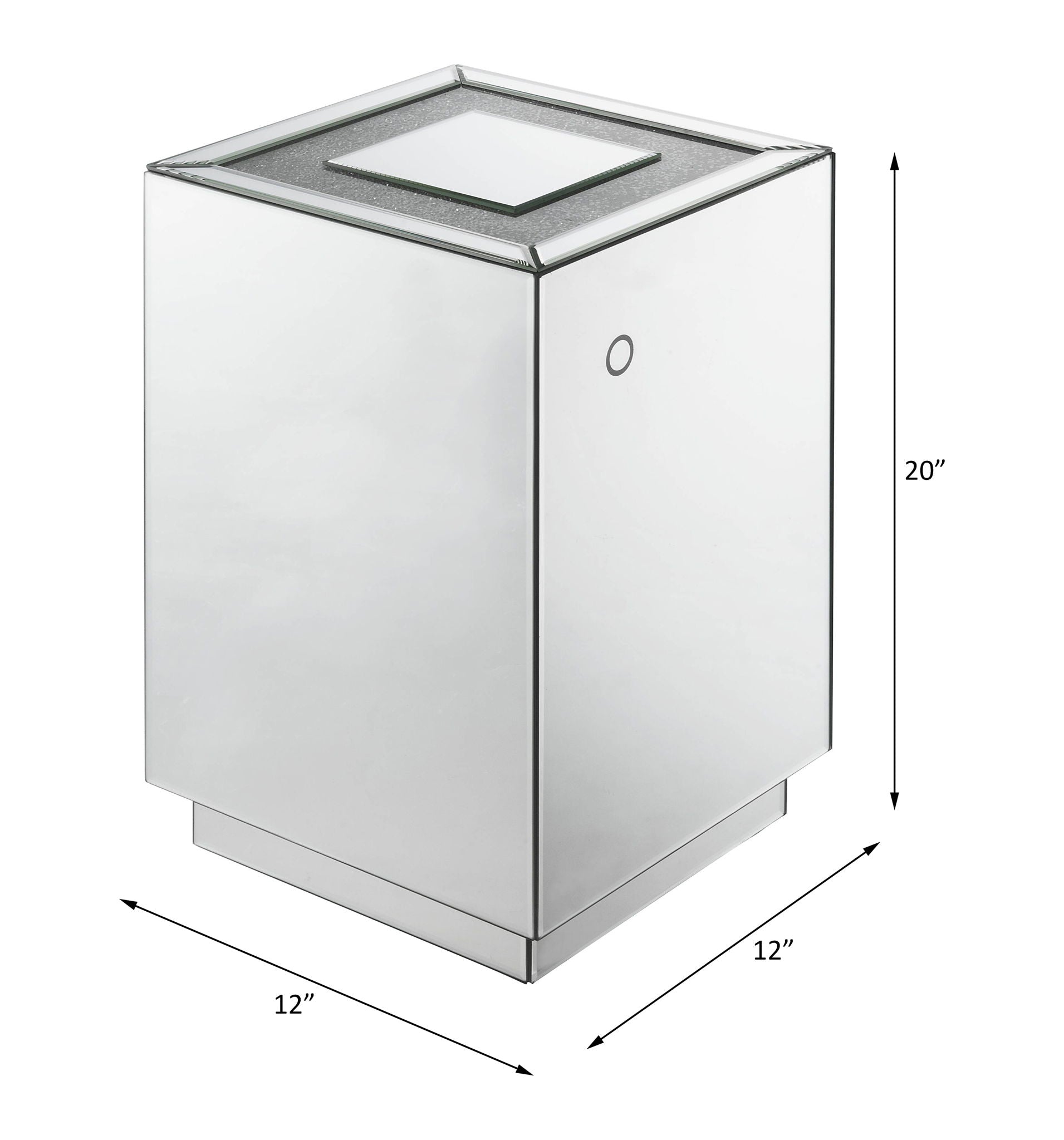 Nowles - Accent Table With LED - Faux Stones - Urban Living Furniture (Los Angeles, CA)