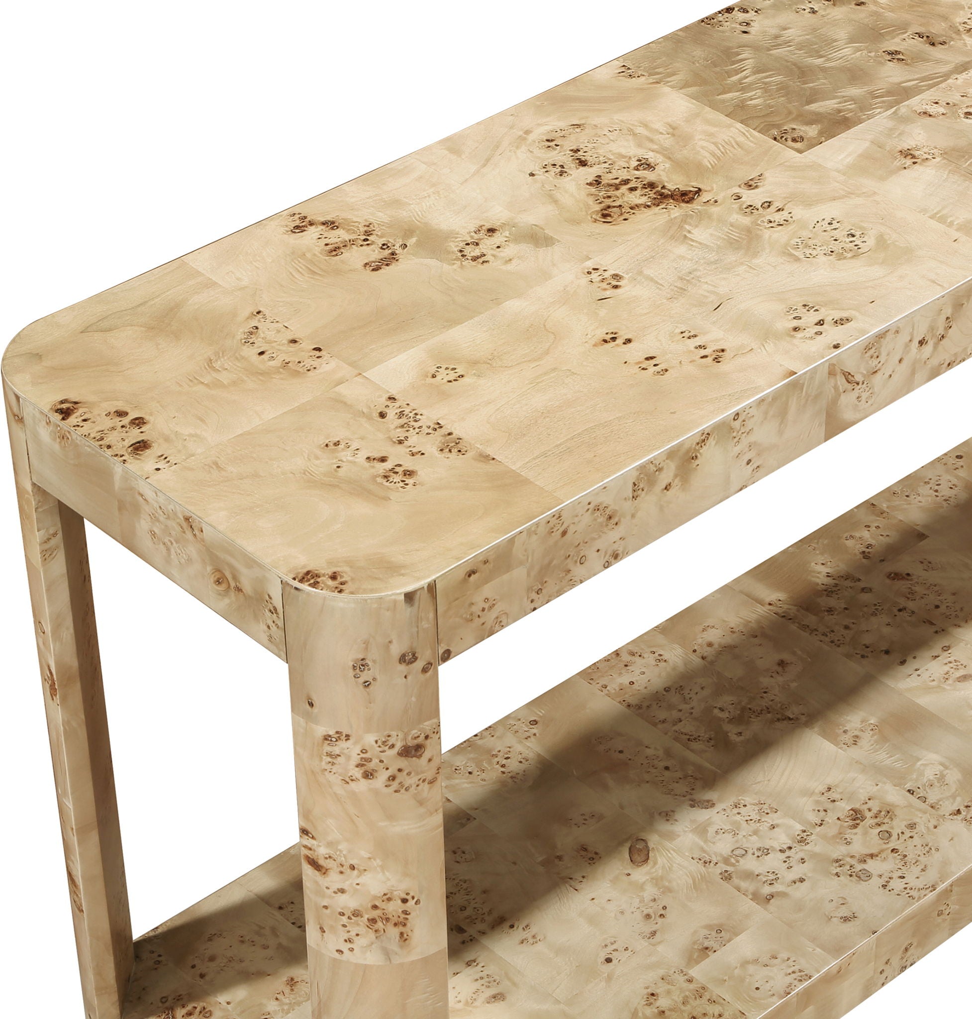Reeves - Burl Wood Table - Urban Living Furniture (Los Angeles, CA)