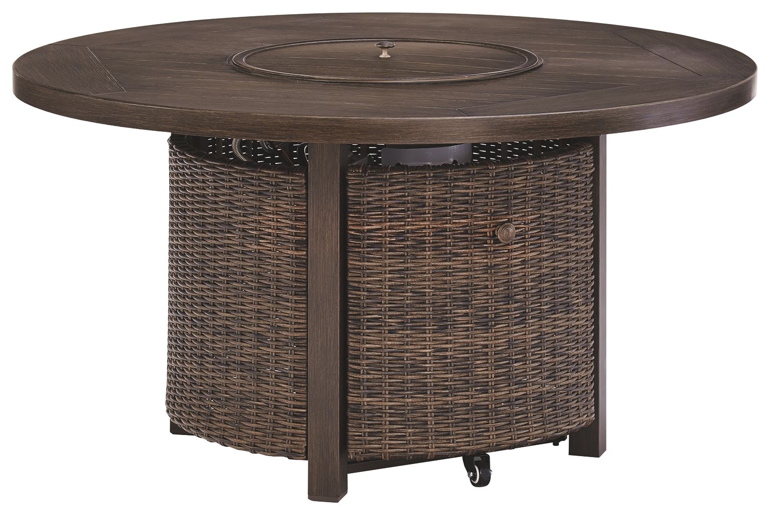 Paradise Trail - Medium Brown - Round Fire Pit Table - Urban Living Furniture (Los Angeles, CA)