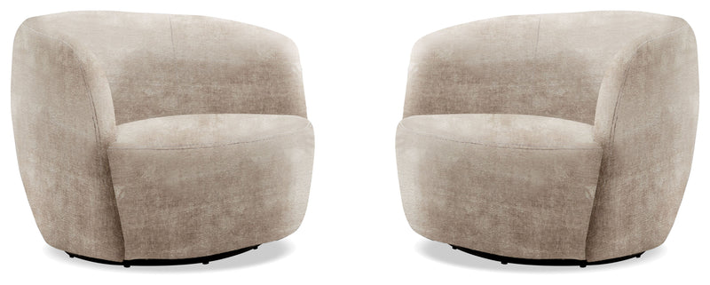 Carina - Swivel Barrel Chair