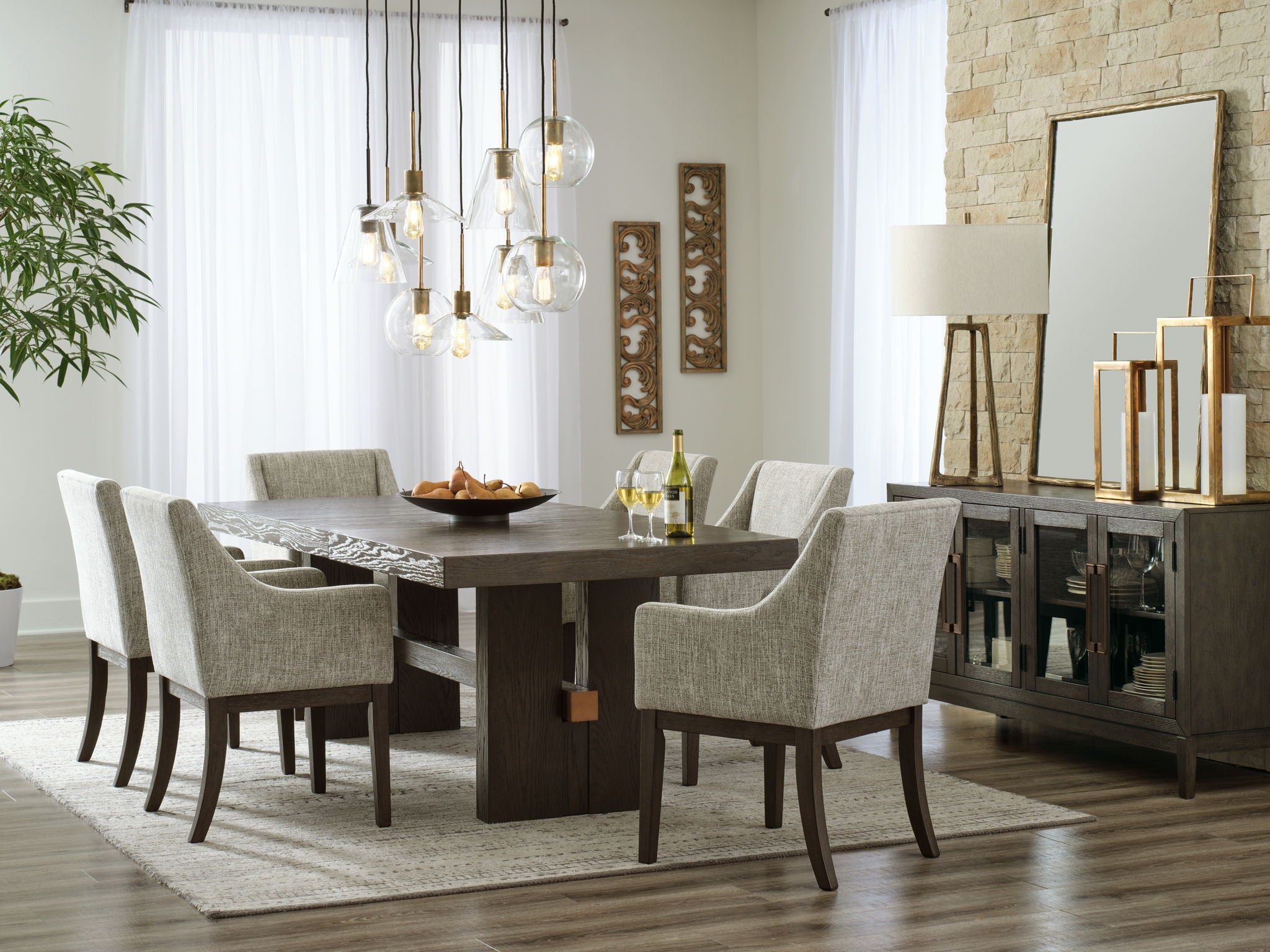 Burkhaus - Dining Room Set - Urban Living Furniture (Los Angeles, CA)