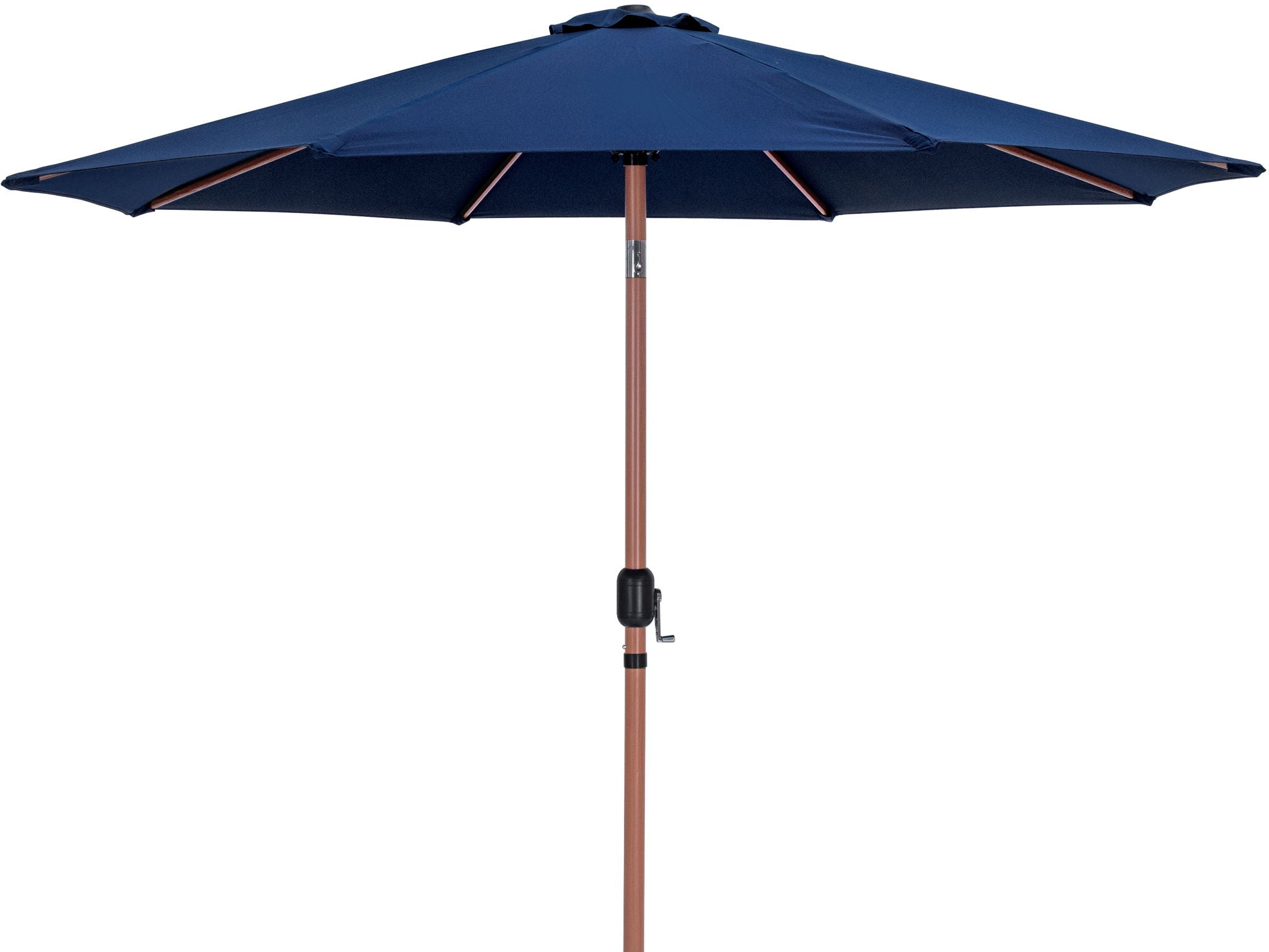 Fiji - Aluminum Patio Umbrella With Square Black And Teak Base - Urban Living Furniture (Los Angeles, CA)