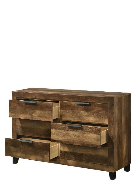Morales - Dresser - Rustic Oak Finish - Urban Living Furniture (Los Angeles, CA)