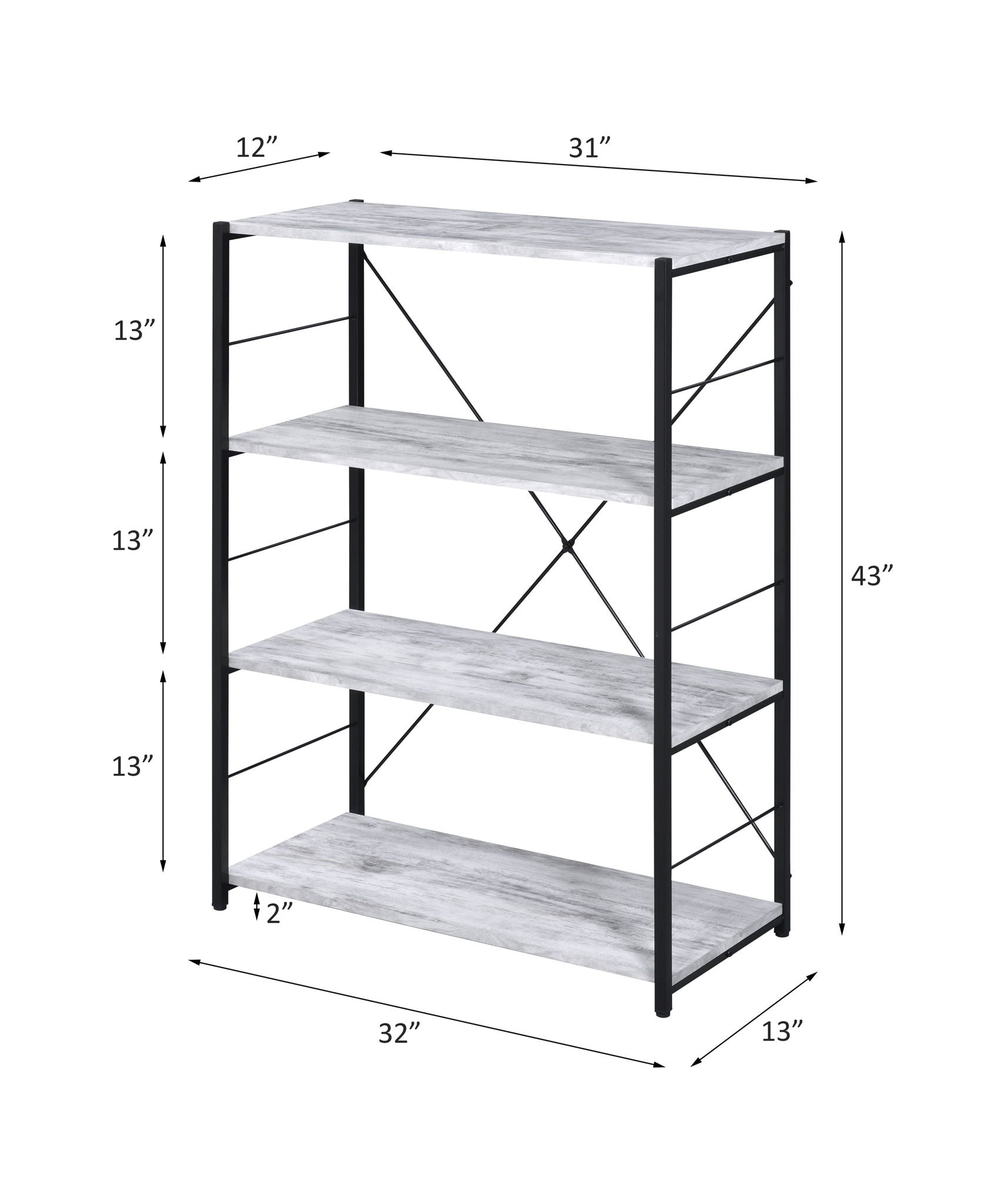 Tesadea - Bookshelf - Urban Living Furniture (Los Angeles, CA)
