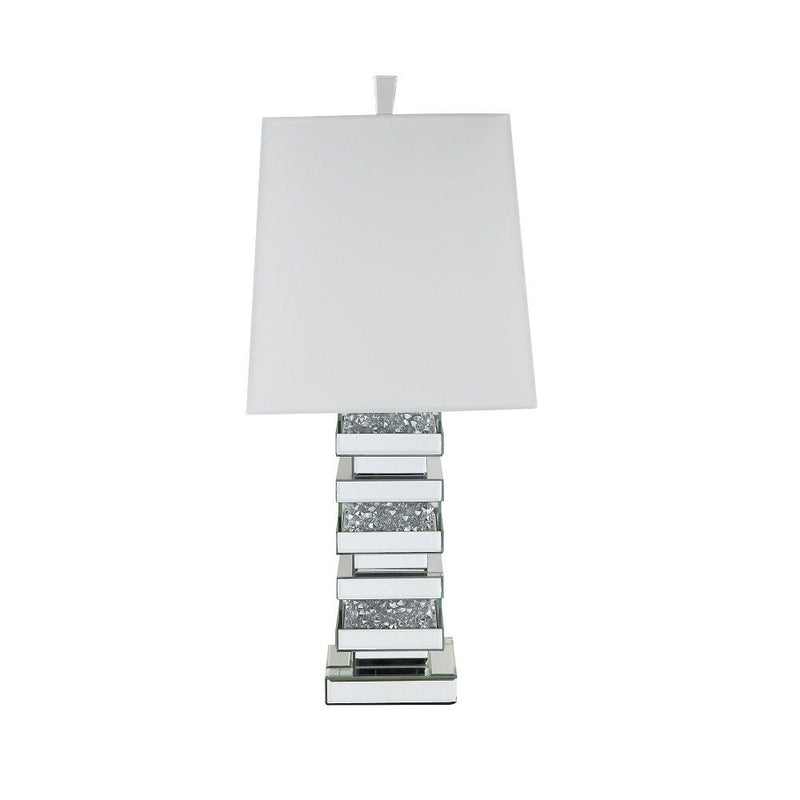 Noralie - Table Lamp - Pearl Silver - Glass - Urban Living Furniture (Los Angeles, CA)