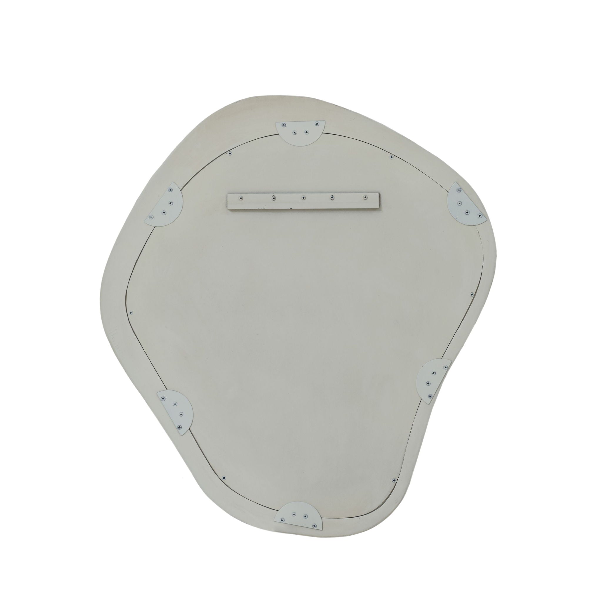 Orpheus - 35" x 31" Ribbed Wall Mirror - Faux Stone - Urban Living Furniture (Los Angeles, CA)