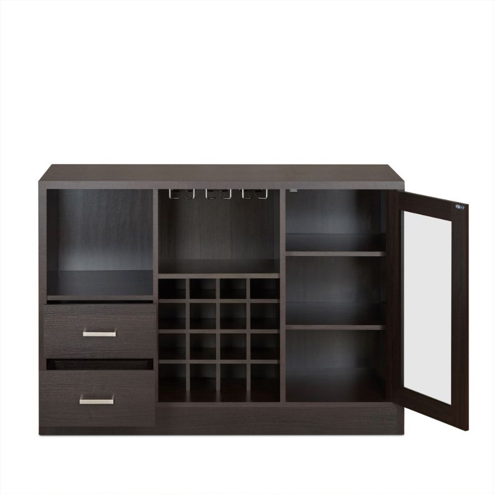 Hazen - 33" Wine Cabinet - Espresso - Urban Living Furniture (Los Angeles, CA)