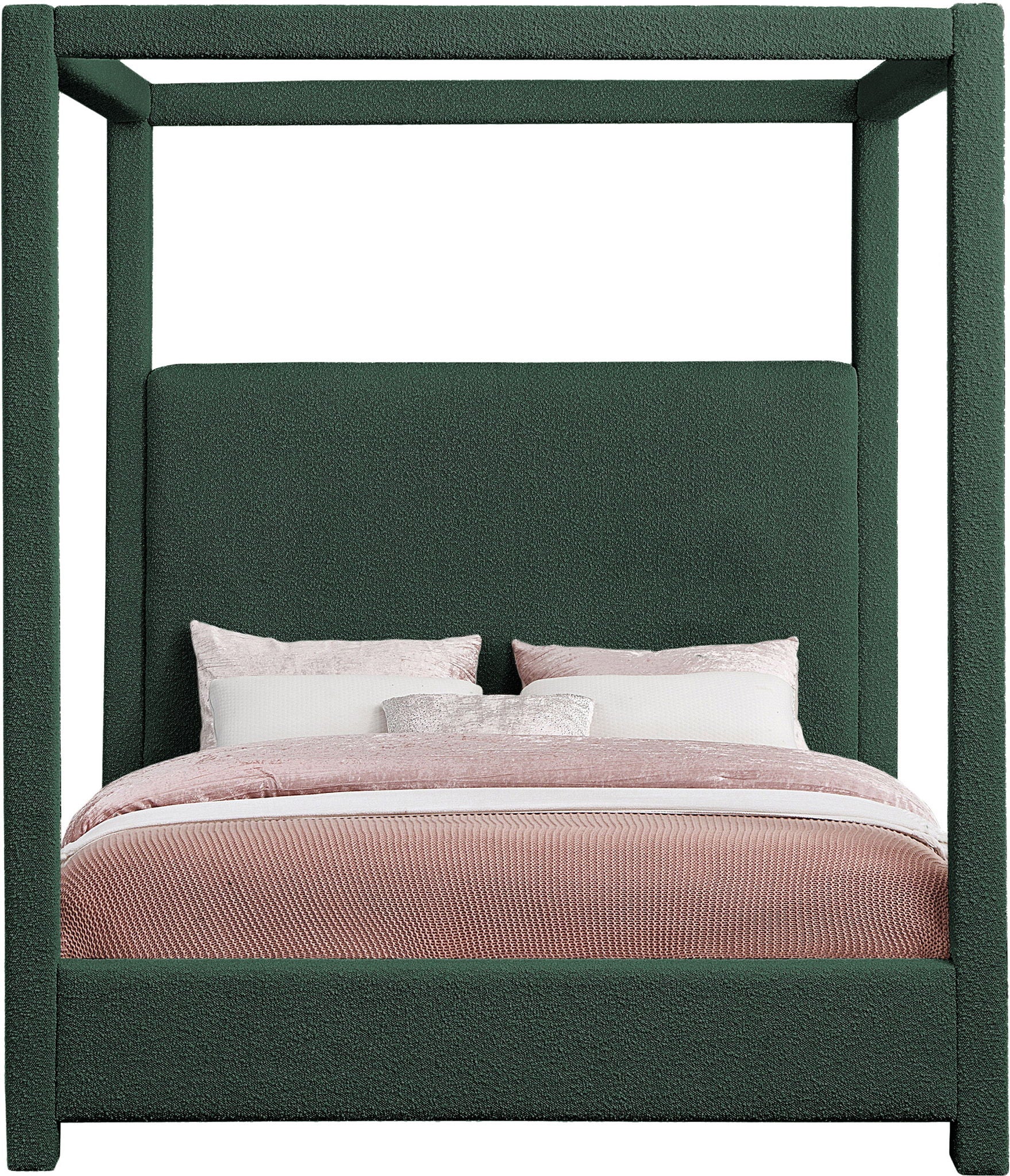 Eden - Boucle Fabric Upholstered Bed - Urban Living Furniture (Los Angeles, CA)