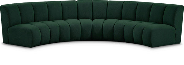 Infinity - 4 Piece Modular Sectional - Green
