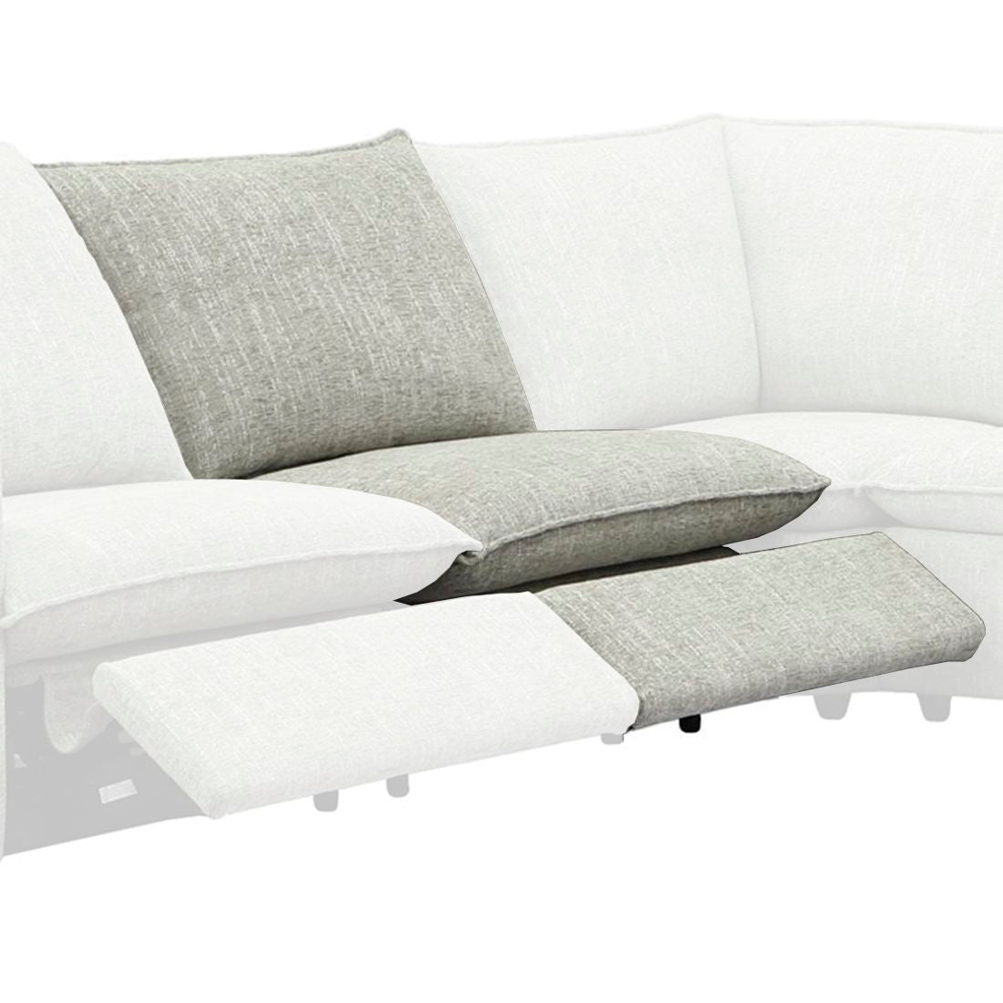 Jocelyn - Power Armless Recliner P1 - Birchbrook Harbor