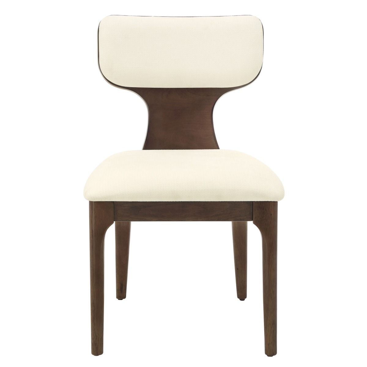 Koen - Side Chair (Set of 2) - Beige / Brown Oak - Urban Living Furniture (Los Angeles, CA)