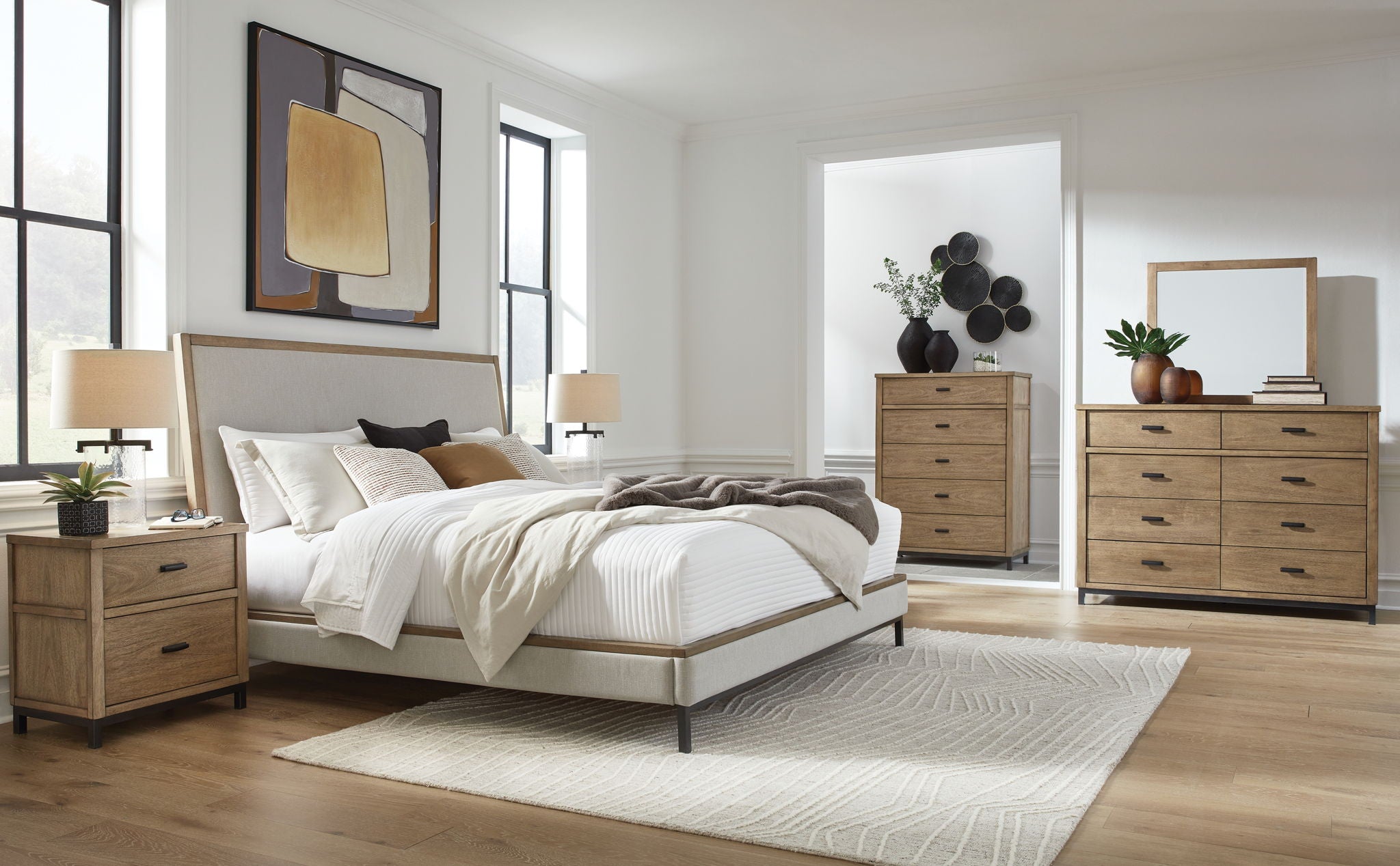 Tomtyn - Upholstered Bed Set - Urban Living Furniture (Los Angeles, CA)
