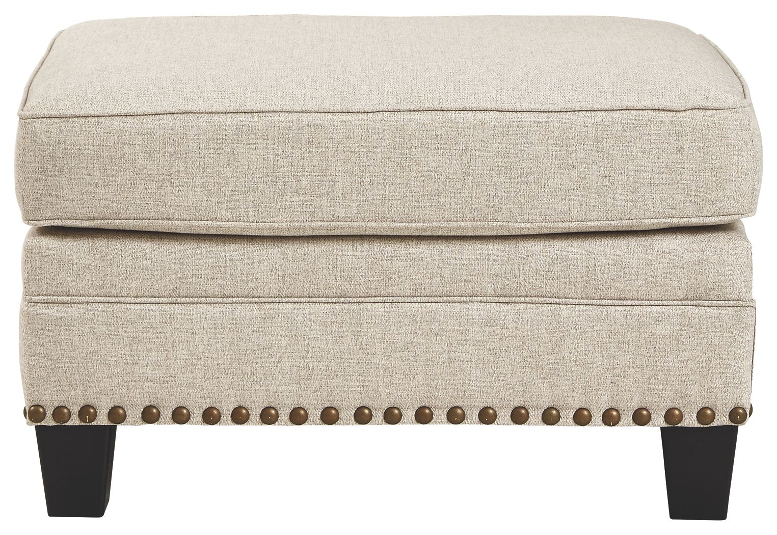 Claredon - Linen - Ottoman - Urban Living Furniture (Los Angeles, CA)