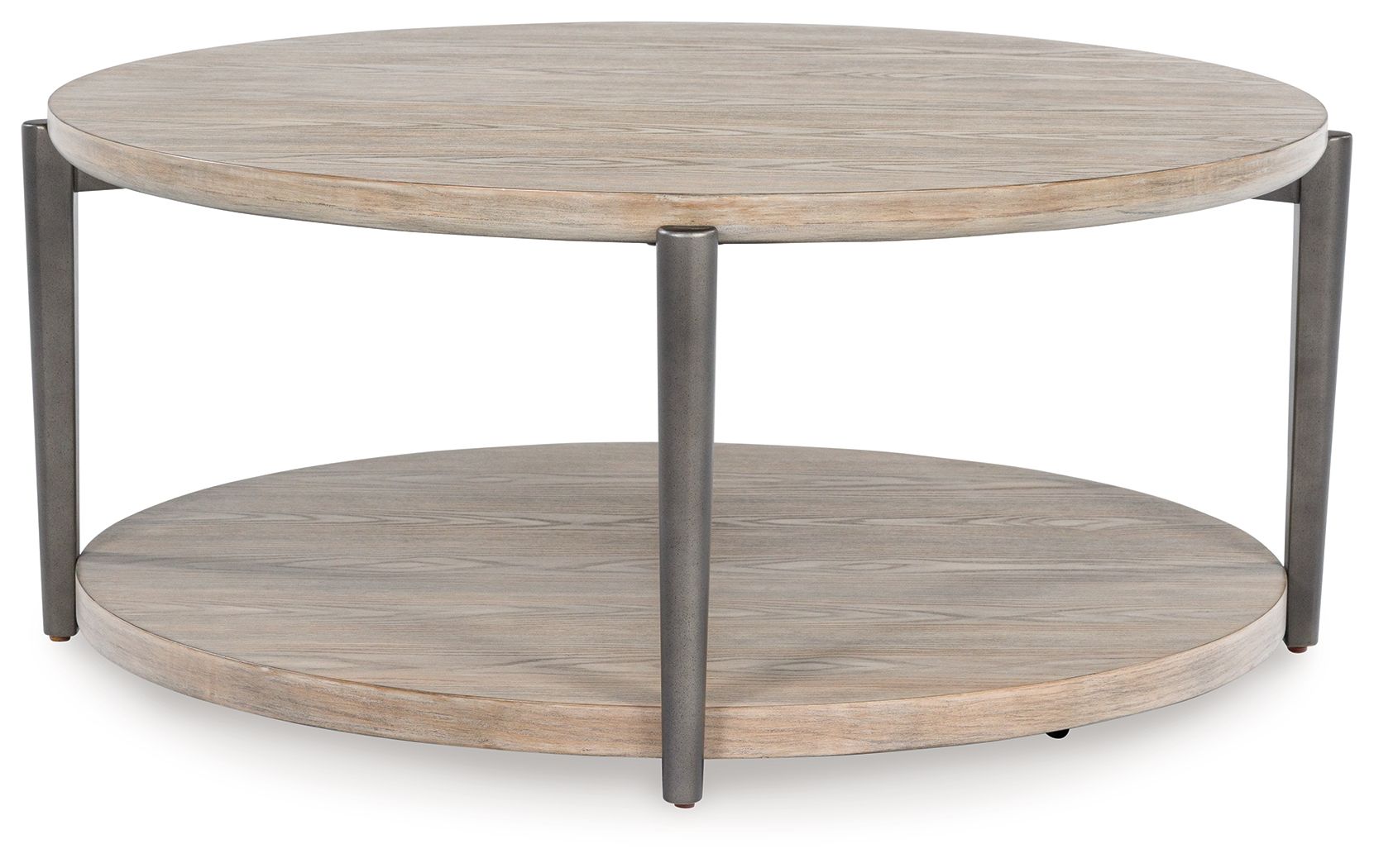Dyonton - Light Grayish Brown - Round Cocktail Table - Urban Living Furniture (Los Angeles, CA)