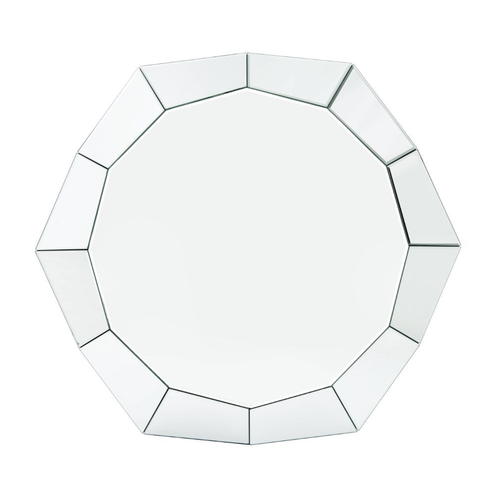 Noralie - 18" Coffee Table - Mirrored & Faux Diamonds - Urban Living Furniture (Los Angeles, CA)