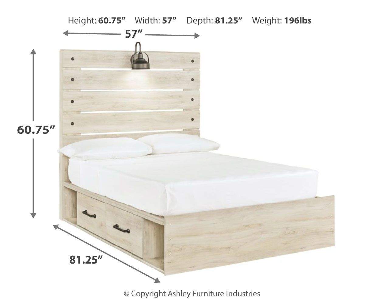 Cambeck - Panel Bed - Urban Living Furniture (Los Angeles, CA)
