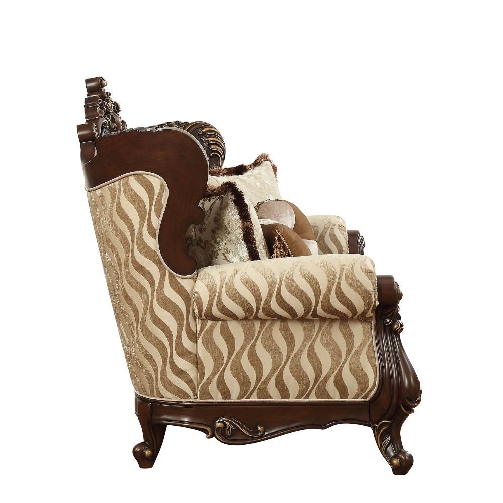 Shalisa - Loveseat - Fabric & Walnut - Urban Living Furniture (Los Angeles, CA)