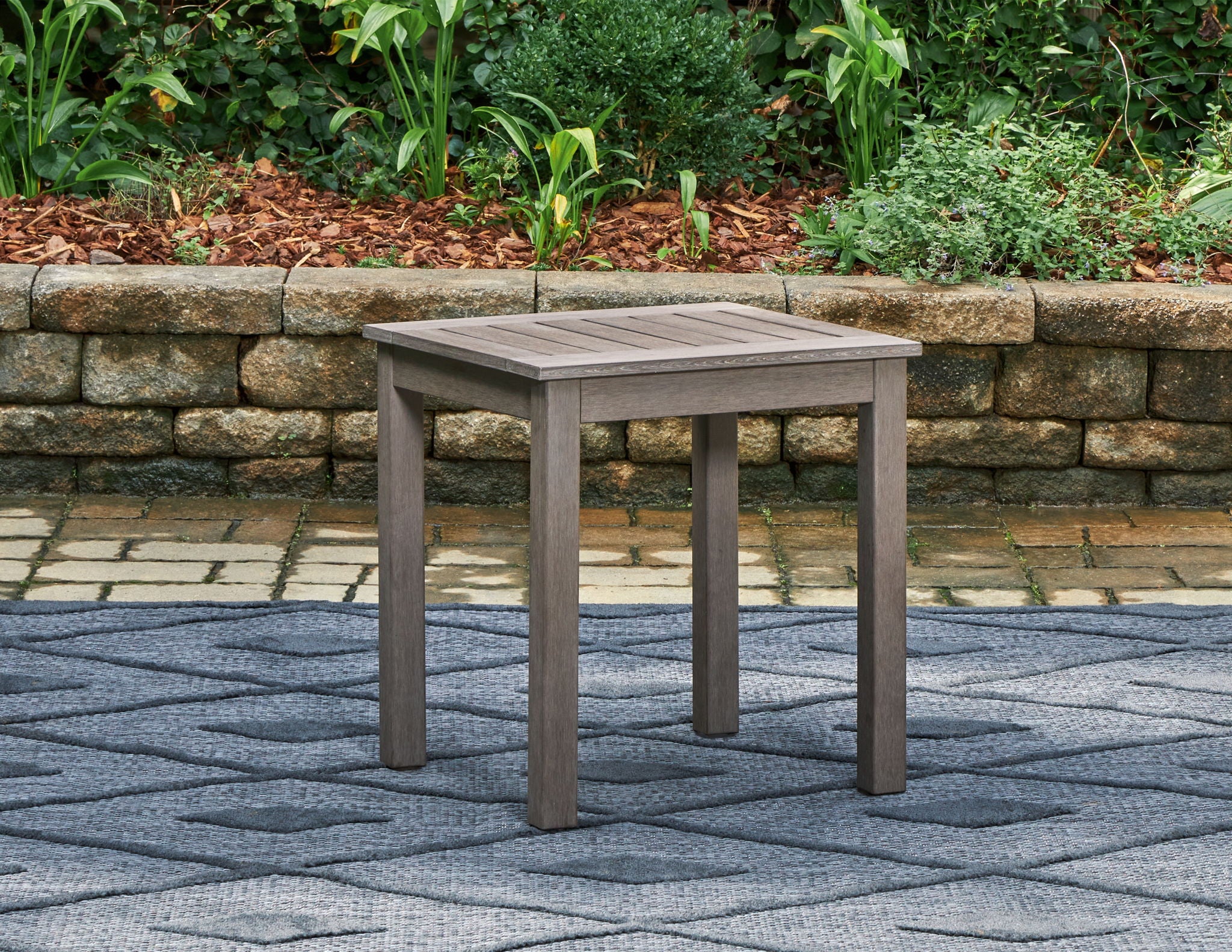 Hillside Barn - Brown - Square End Table - Urban Living Furniture (Los Angeles, CA)