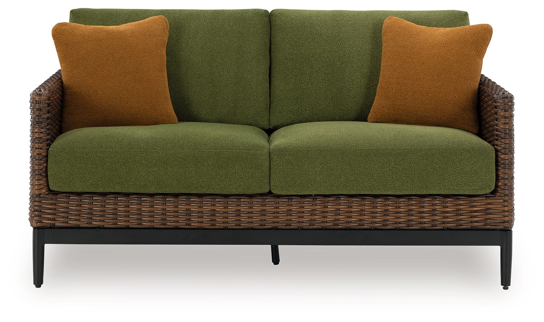 Horizon Hall - Brown / Green - Loveseat With Cushion - Urban Living Furniture (Los Angeles, CA)