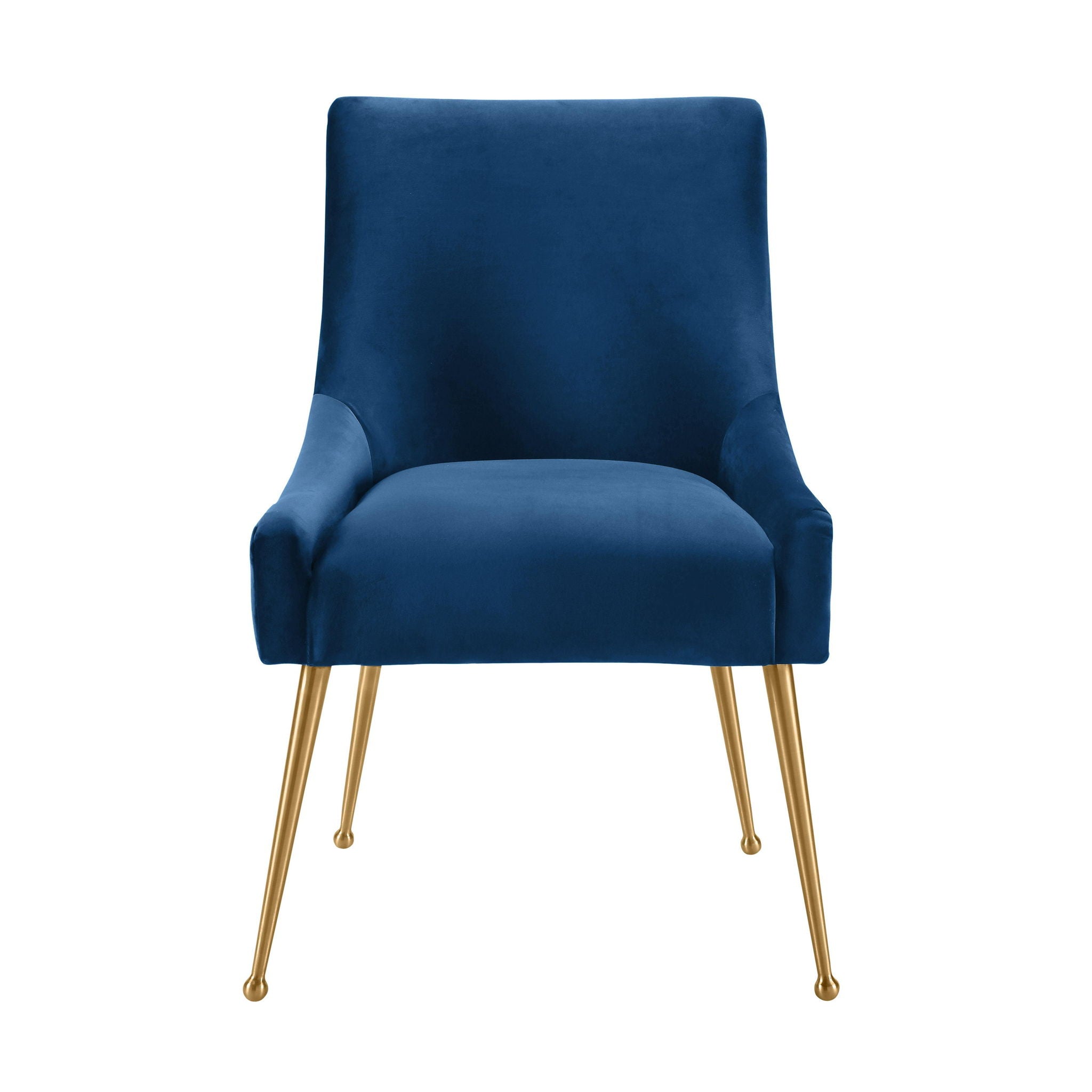 Beatrix - Pleated Velvet Side Chair - Urban Living Furniture (Los Angeles, CA)