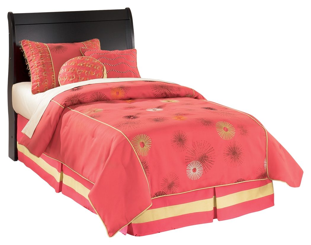 Huey Vineyard - Youth Sleigh Headboard - Urban Living Furniture (Los Angeles, CA)