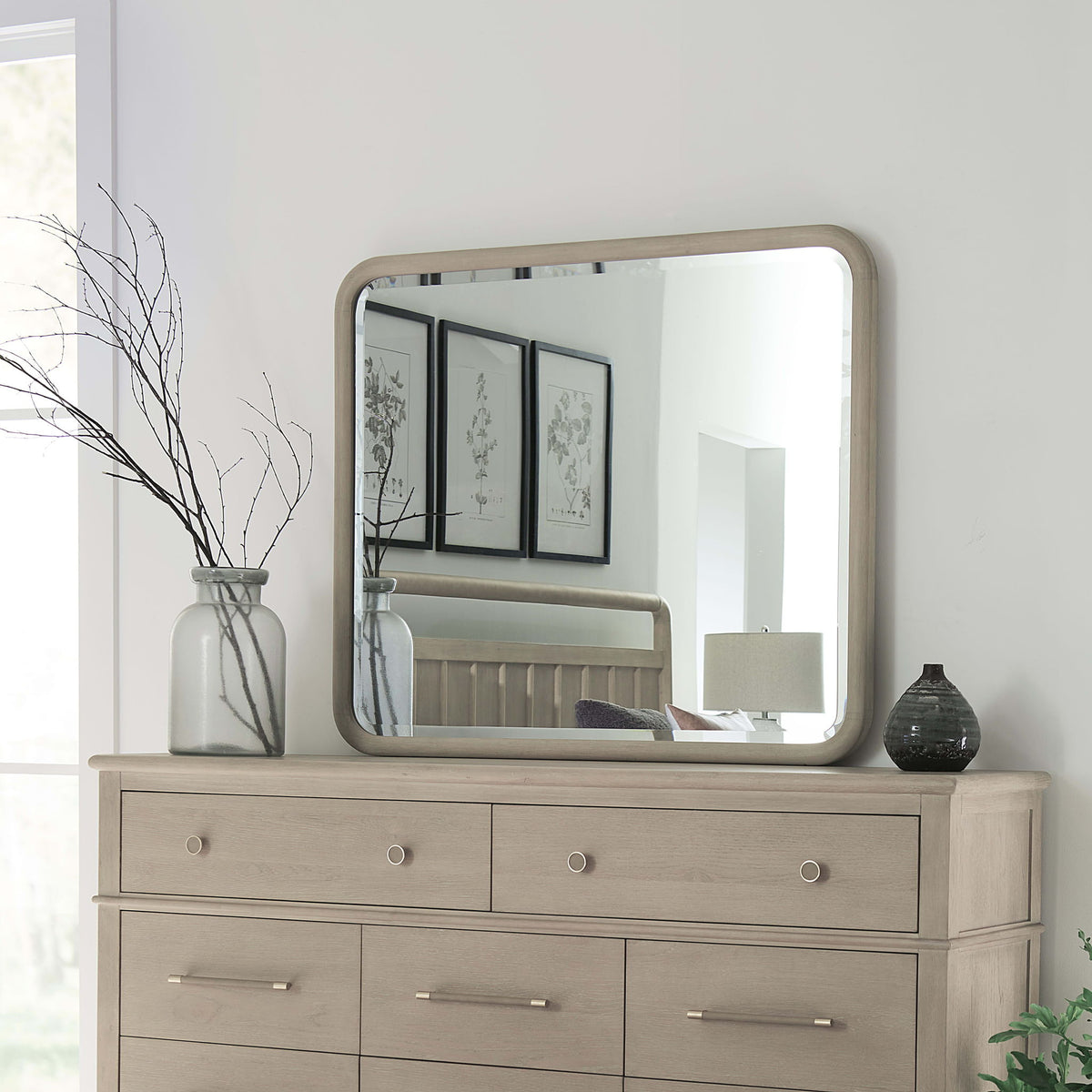 Camden - Wall Or Dresser Mirror - Chai