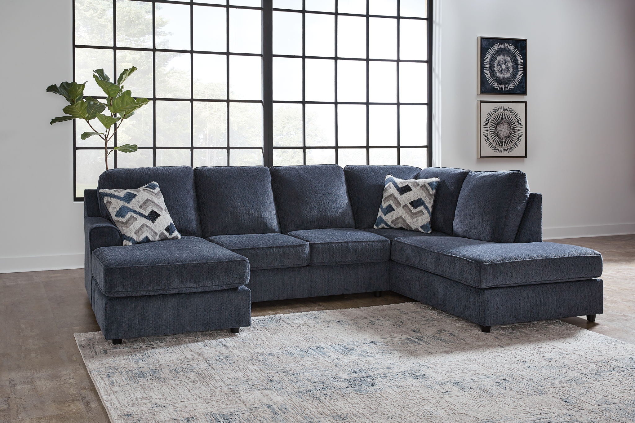 Albar Place - Sectional With Ottoman - Urban Living Furniture (Los Angeles, CA)