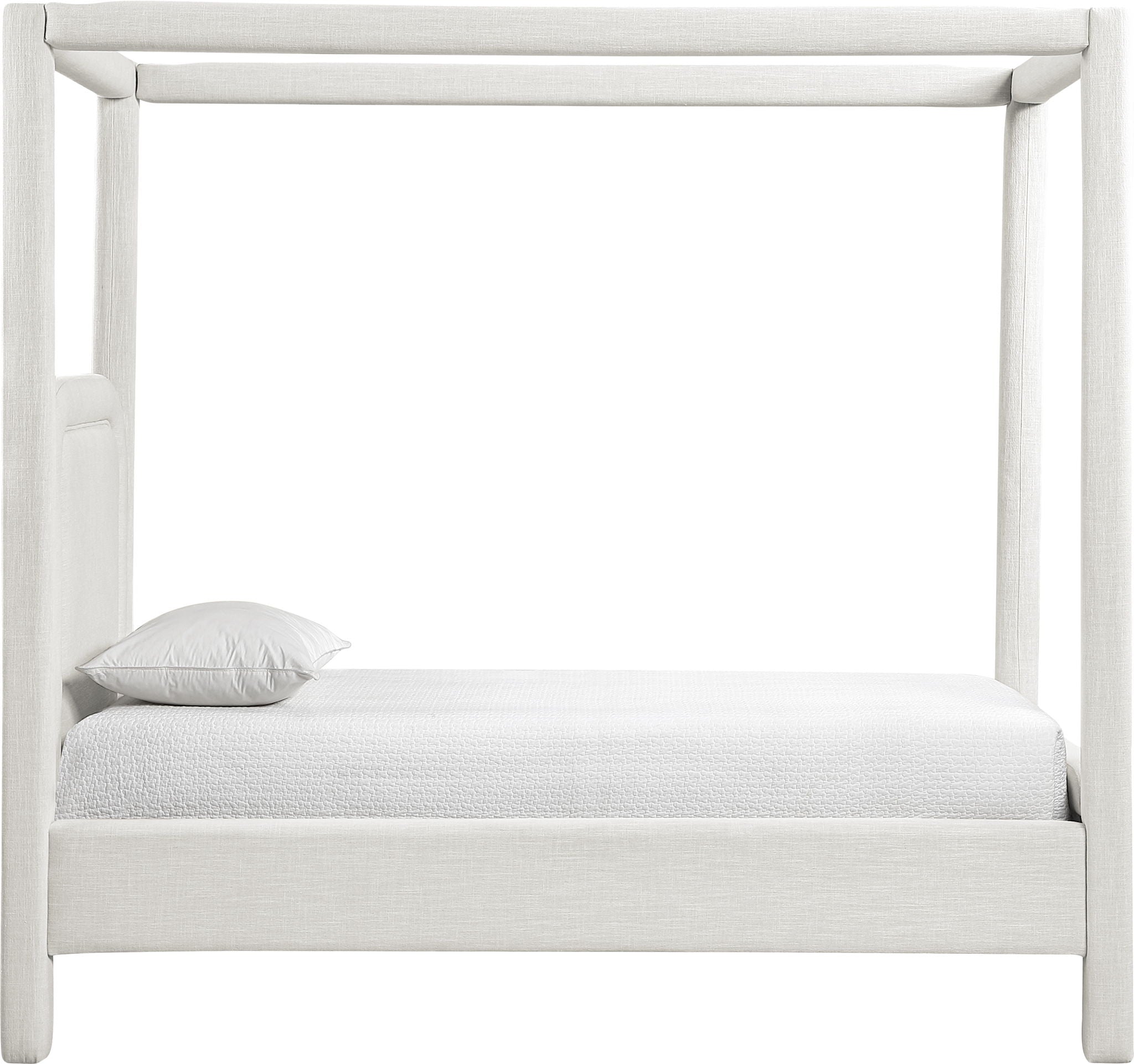 Salina - Linen Textured Fabric Upholstered Bed - Urban Living Furniture (Los Angeles, CA)