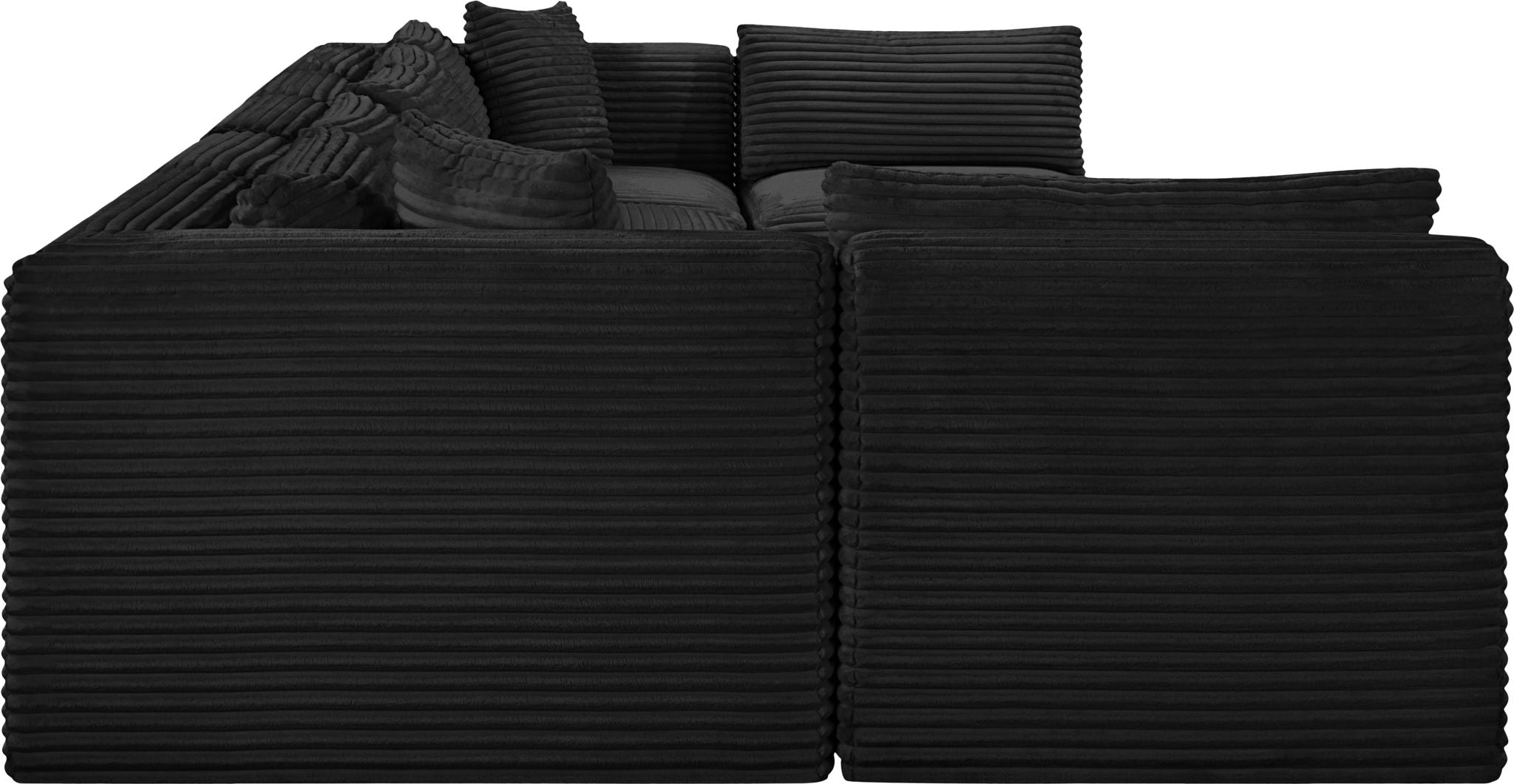 Shaggy - 7 Piece Modular U-Shaped Armless Sectional - Urban Living Furniture (Los Angeles, CA)