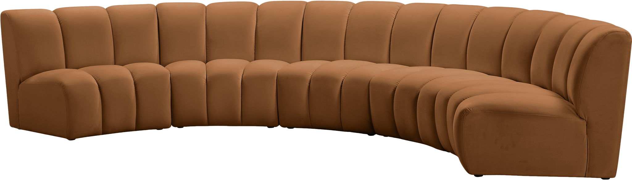 Infinity - 5 Piece Modular Sectional - Saddle - Urban Living Furniture (Los Angeles, CA)