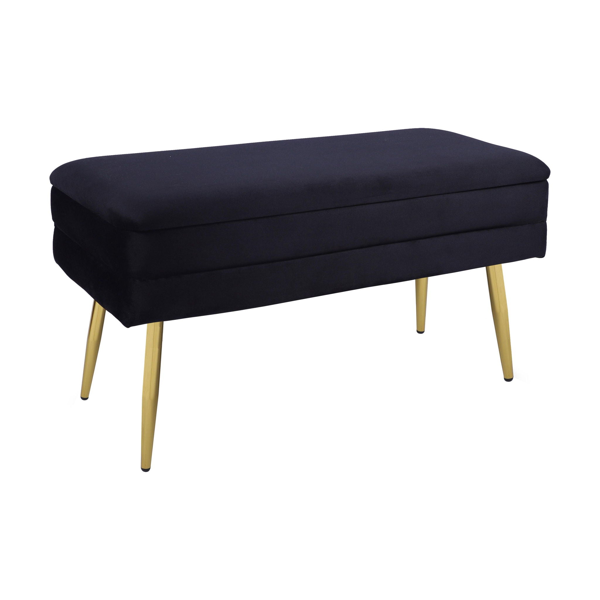 Ziva - Velvet Storage Bench - Urban Living Furniture (Los Angeles, CA)