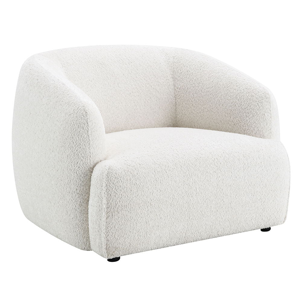 Lucifer - Chair - White Shimmer Chenille - Urban Living Furniture (Los Angeles, CA)