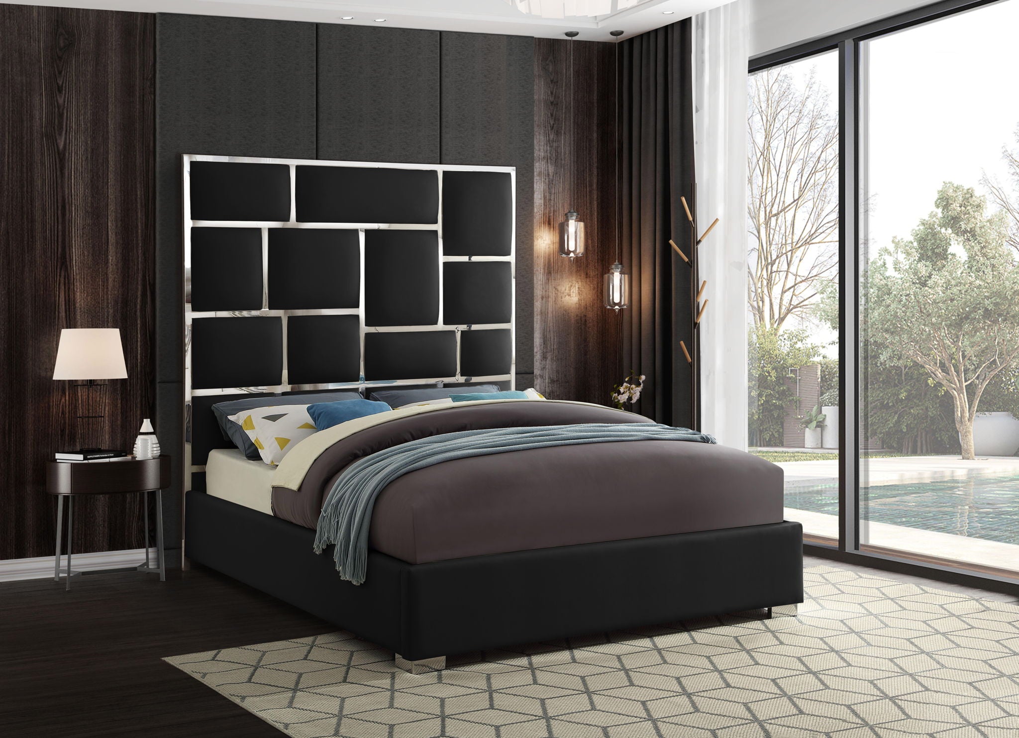Milan - Bed - Urban Living Furniture (Los Angeles, CA)