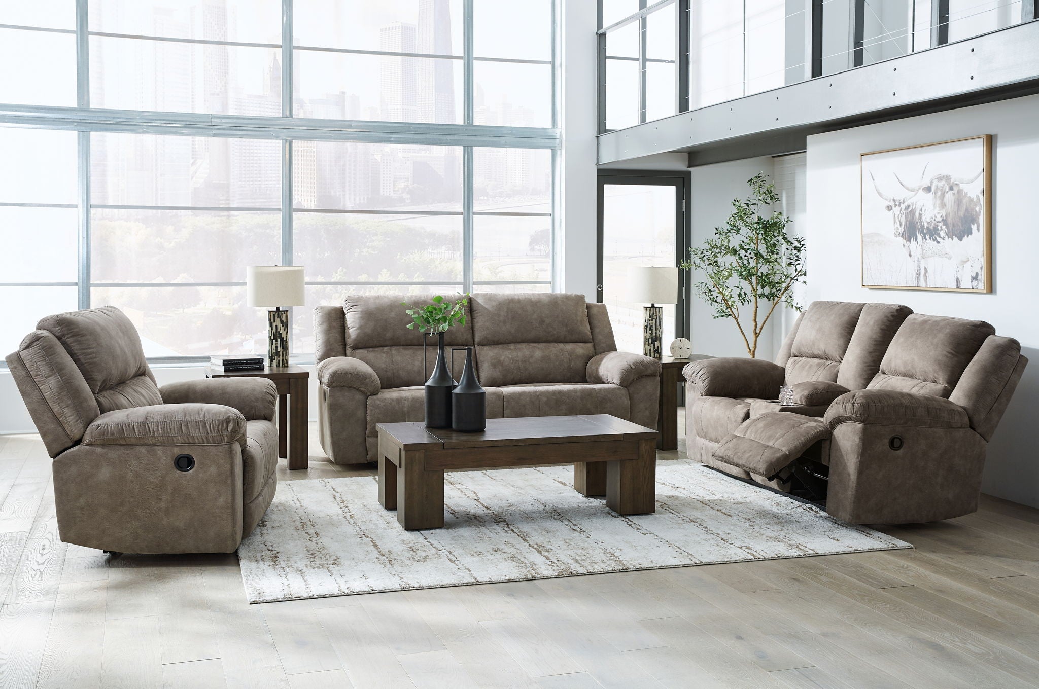 Laresview - Reclining Living Room Set - Urban Living Furniture (Los Angeles, CA)