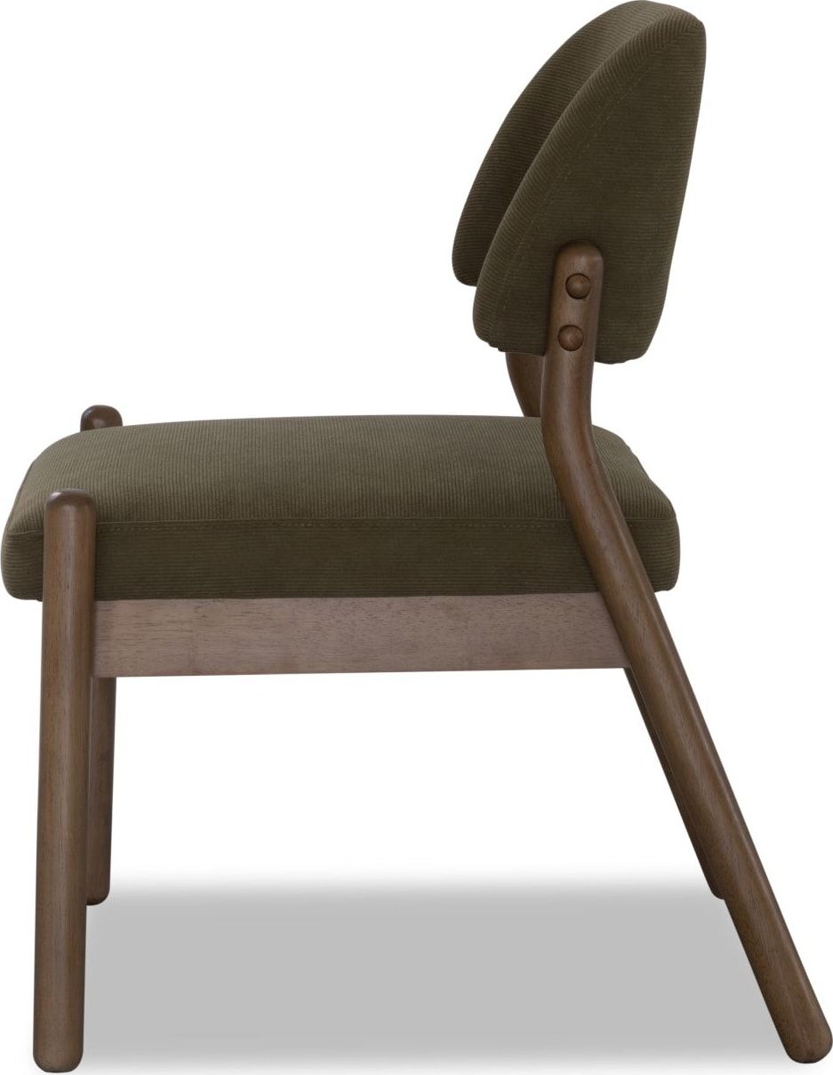Astor - Brl Back Chair (Set of 2) - Moss / Claystone