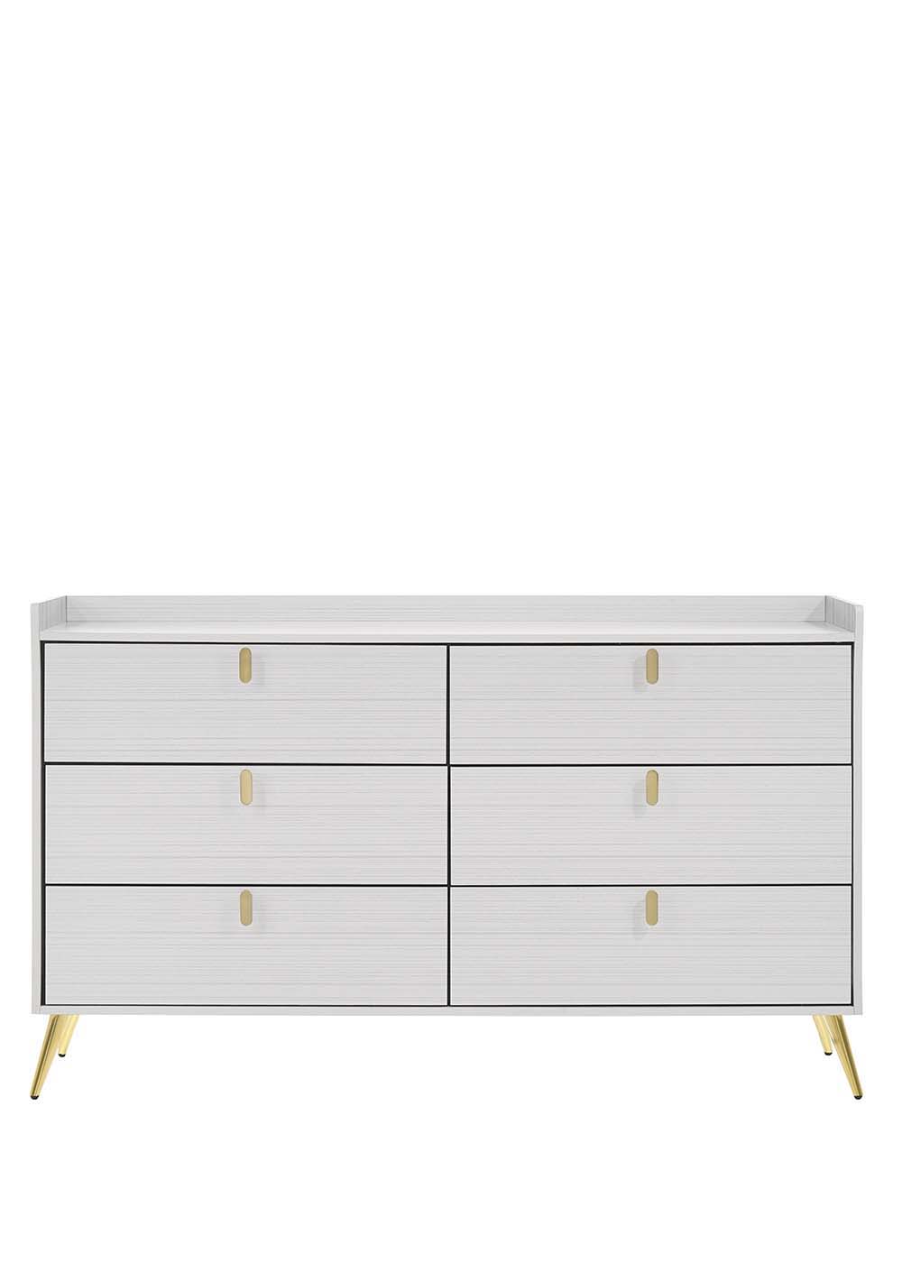 Zeena - Dresser - White Finish - Urban Living Furniture (Los Angeles, CA)