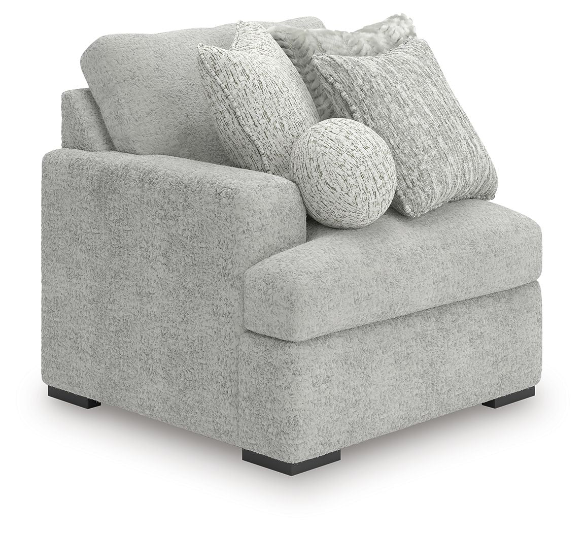 Cuddle Plush - Arctic - LAF Corner Chair - Urban Living Furniture (Los Angeles, CA)