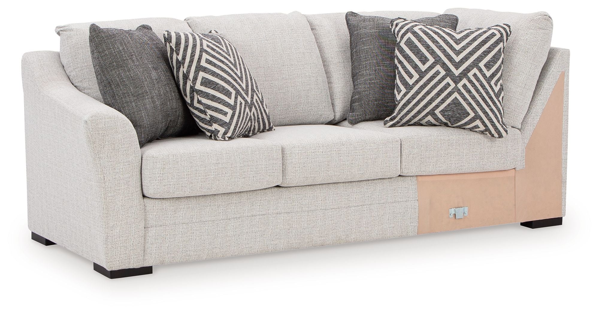 Koralynn - Stone - Laf Sofa with Corner Wedge - Urban Living Furniture (Los Angeles, CA)