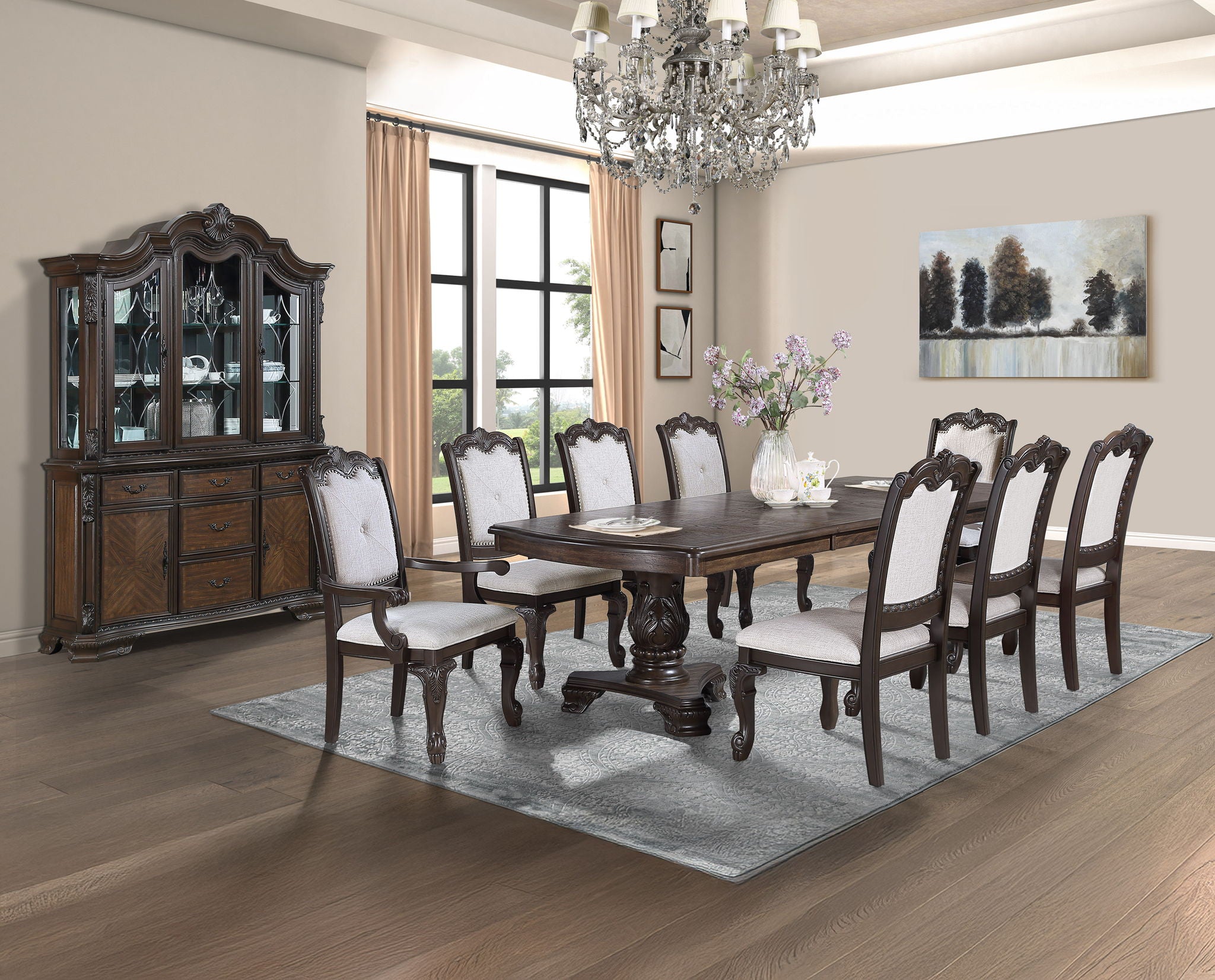 Kiera - Hutch & Buffet - Cherry - Urban Living Furniture (Los Angeles, CA)