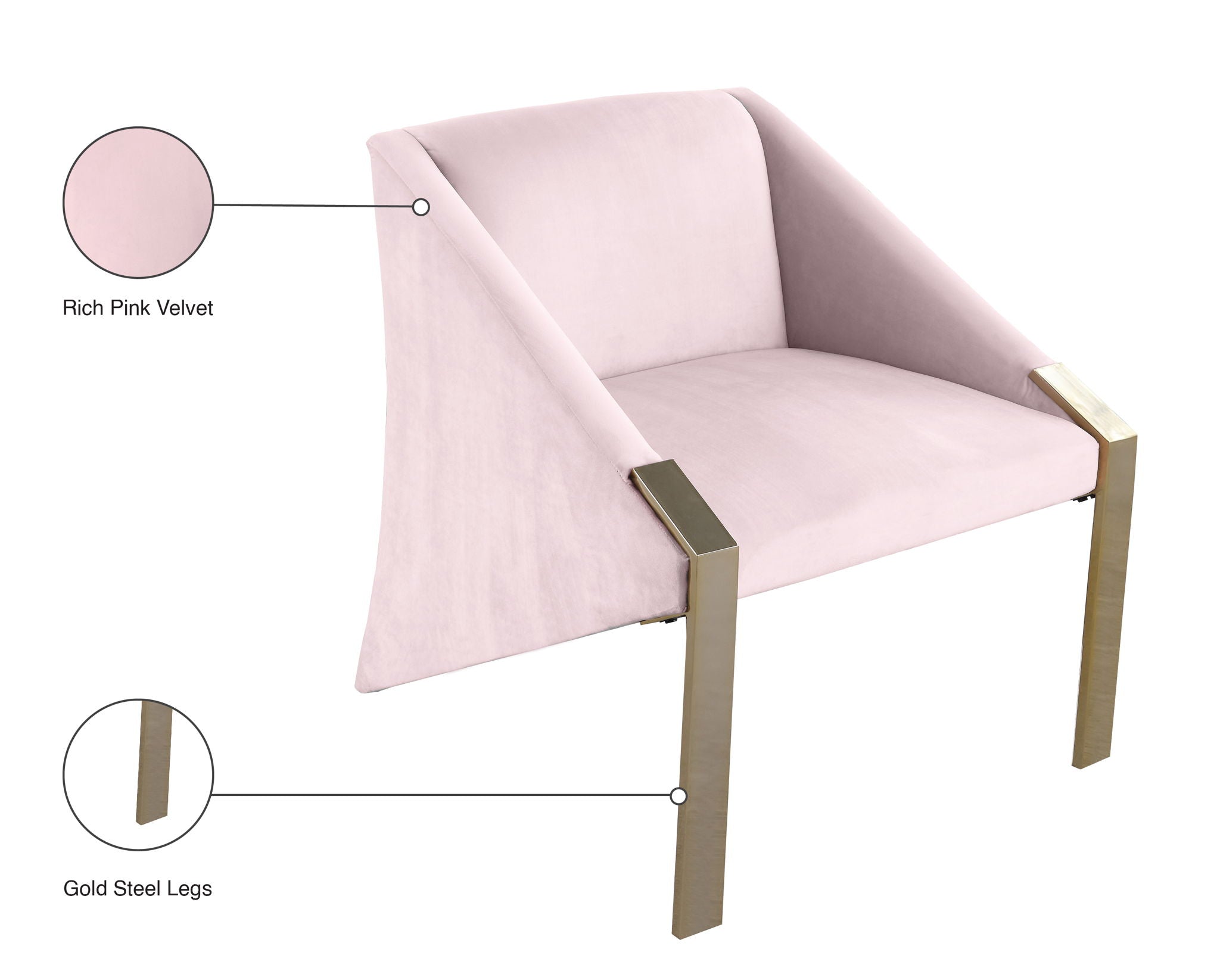 Rivet - Accent Chair - Urban Living Furniture (Los Angeles, CA)