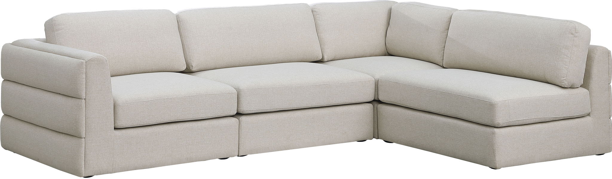 Beckham - 4 Piece Modular Sectional - Urban Living Furniture (Los Angeles, CA)