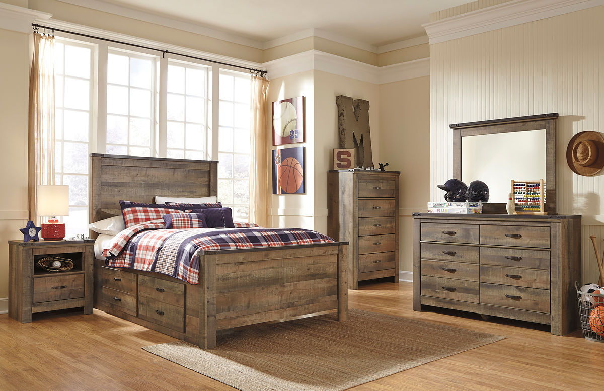 Trinell - Panel Bed - Urban Living Furniture (Los Angeles, CA)