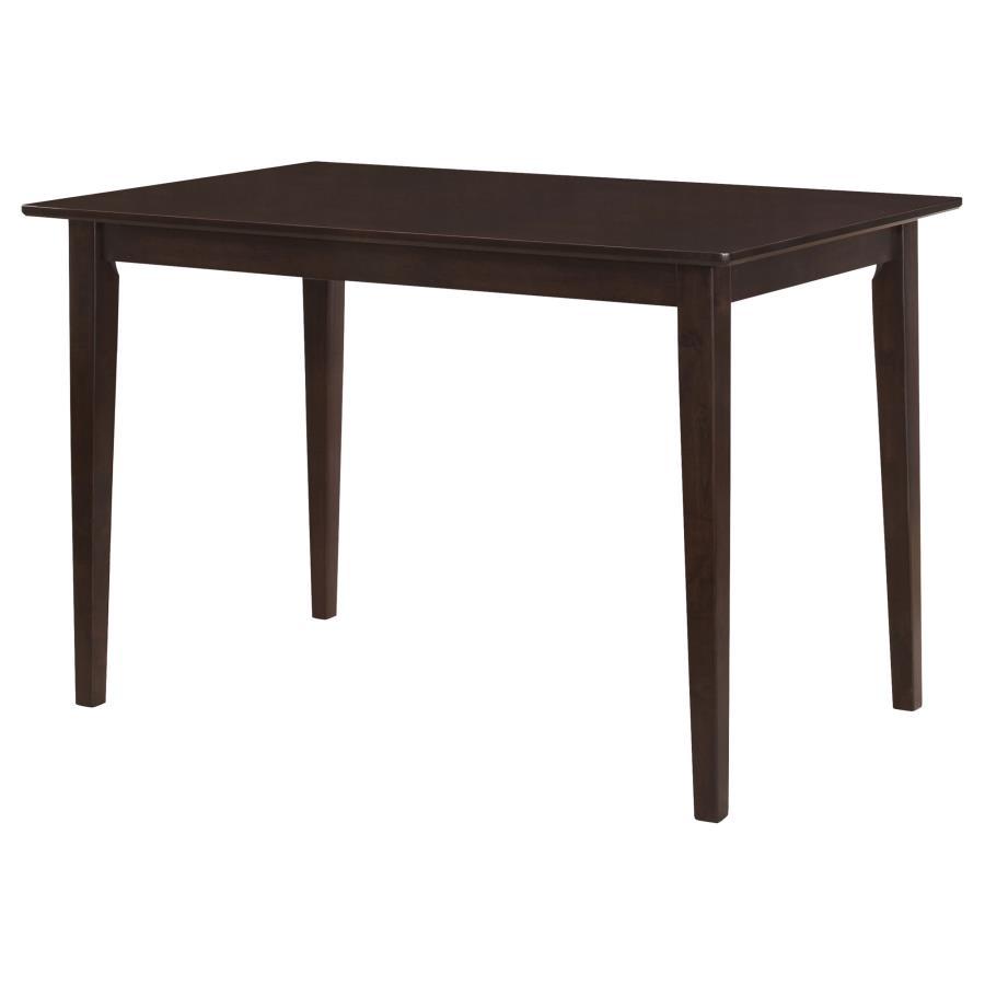 Gomez - 5 Piece Rectangular Dining Table Set - Cappuccino - Urban Living Furniture (Los Angeles, CA)