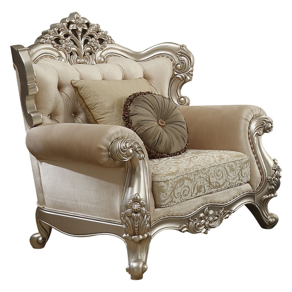 Bently - Chair - Fabric & Champagne - Urban Living Furniture (Los Angeles, CA)