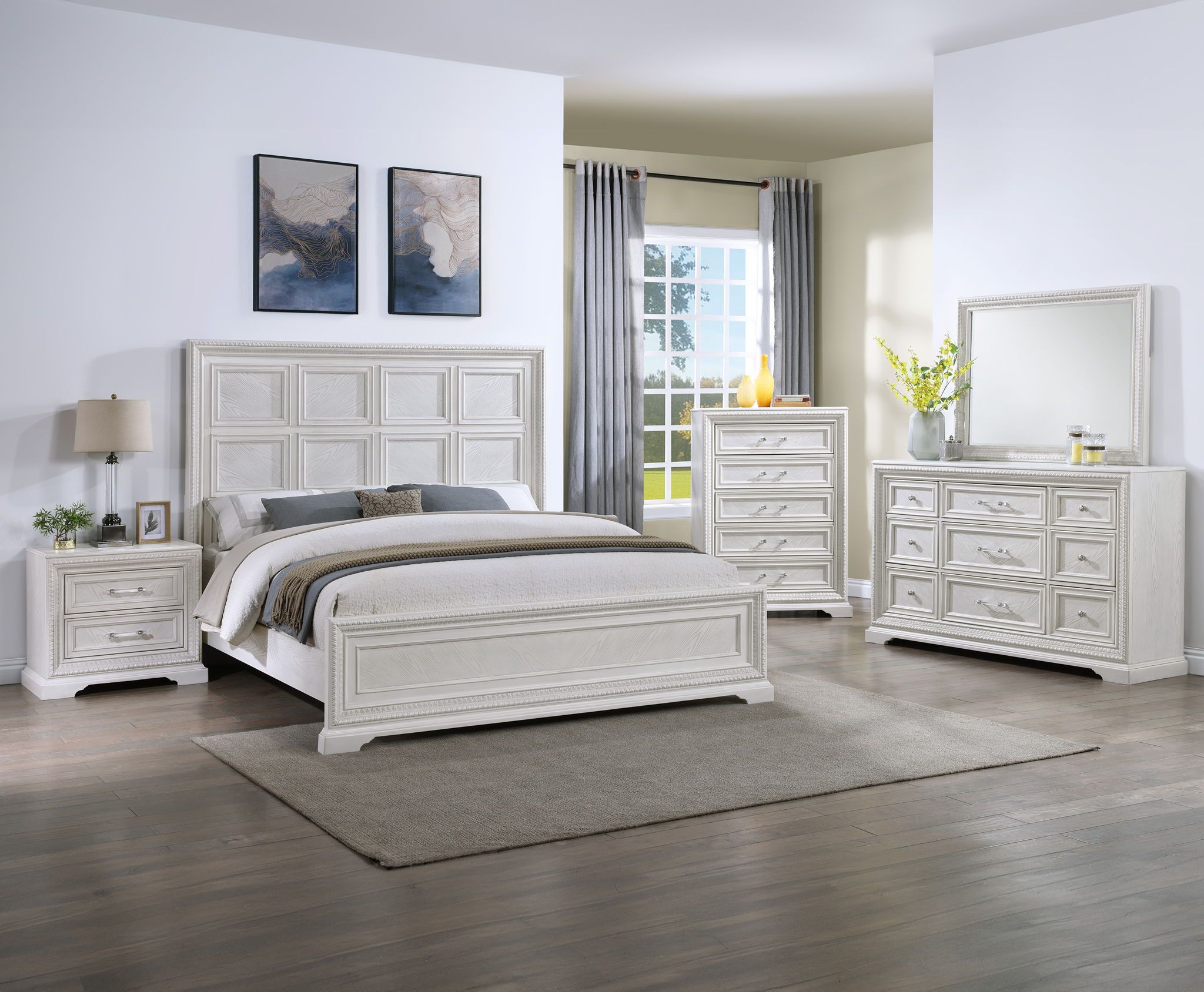 Alexandria - Panel Bedroom Set - Urban Living Furniture (Los Angeles, CA)
