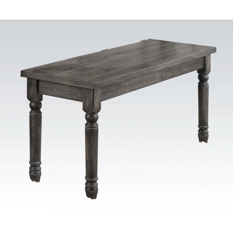 Wallace - Bench - Weathered Gray - Urban Living Furniture (Los Angeles, CA)