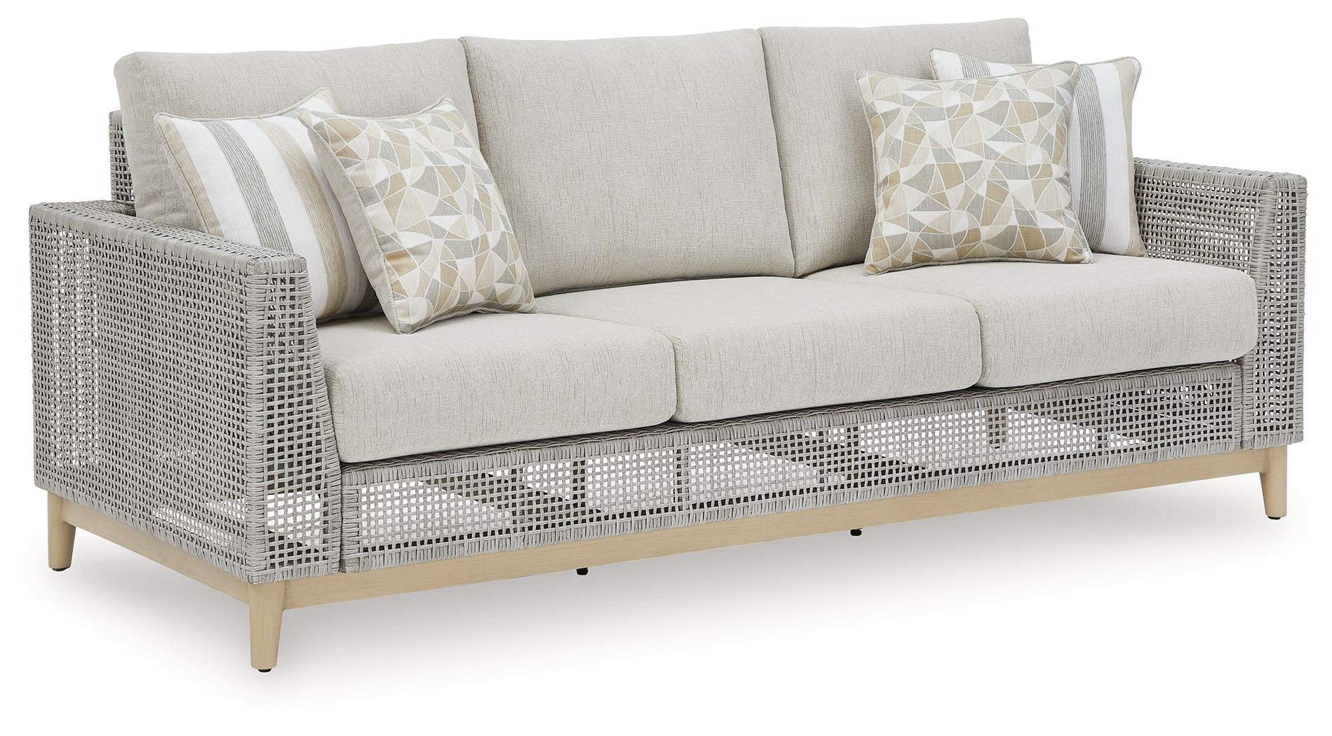 Seton Creek - 4 Pc. - Lounge Set - Gray - Urban Living Furniture (Los Angeles, CA)