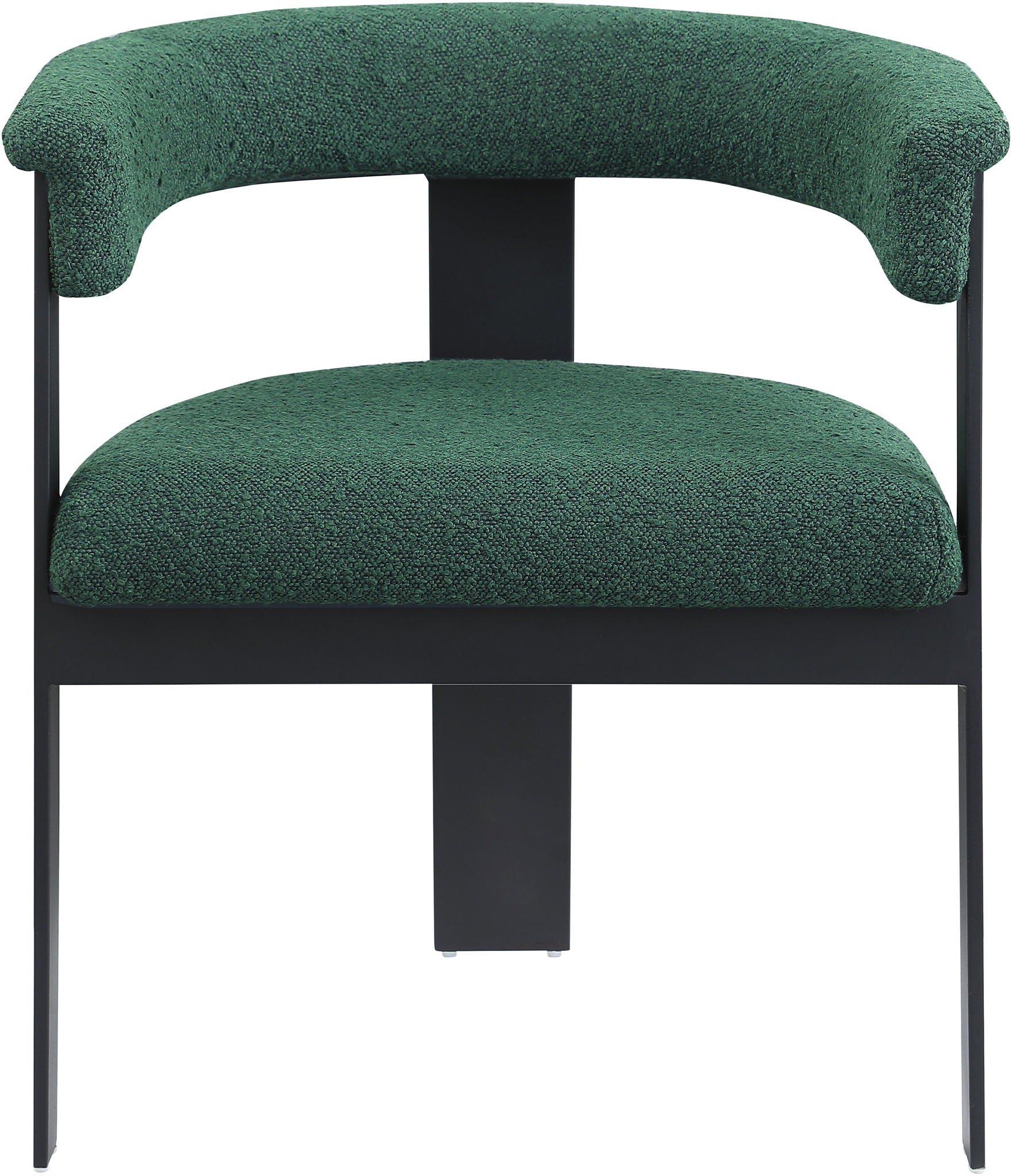 Romeo - Boucle Dining Chair With Black Base (Set of 2) - Urban Living Furniture (Los Angeles, CA)